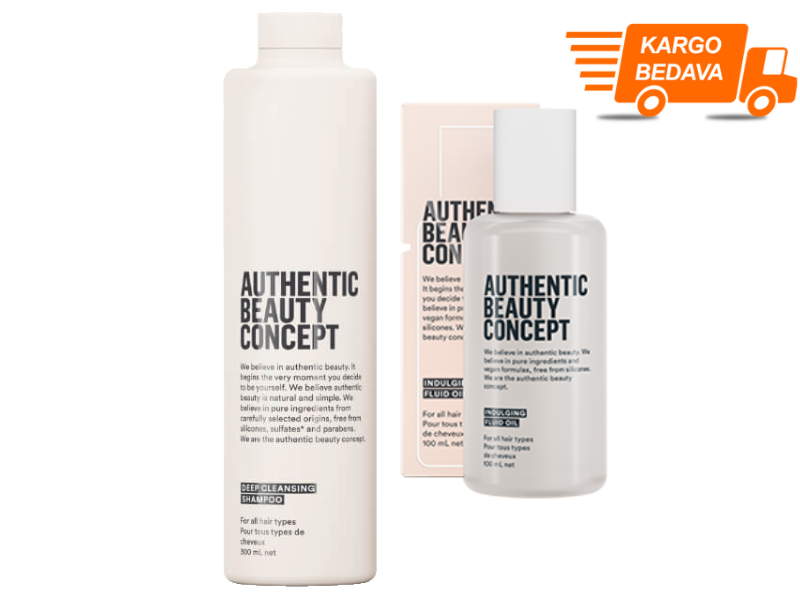 Authentic Beauty Concept Tüm Saç Tipleri İçin Bakım Seti 3 - Ücretsiz Kargo - %100 Orijinal - %100 Saf- Alerjik Tüketicilere Özel Üretim