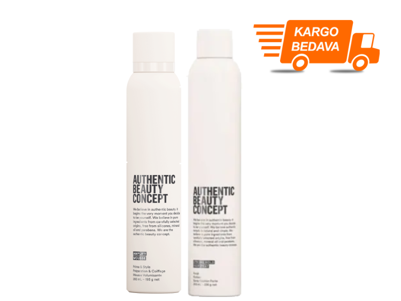 Authentic Beauty Concept STYLING Bakım Seti 2 - Ücretsiz Kargo - %100 Orijinal- %100 Saf- Alerjik Tüketicilere Özel Üretim