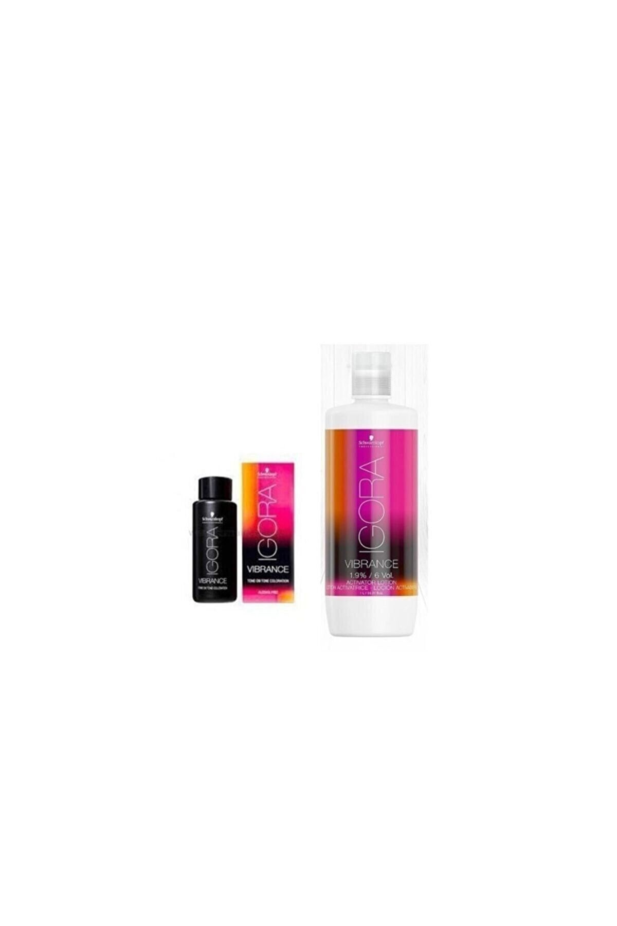 6 Adet Vibrance Raw Essentials 6-16 Koyu Sarı Saç Boyası + 1l Oksidan (orijinal)