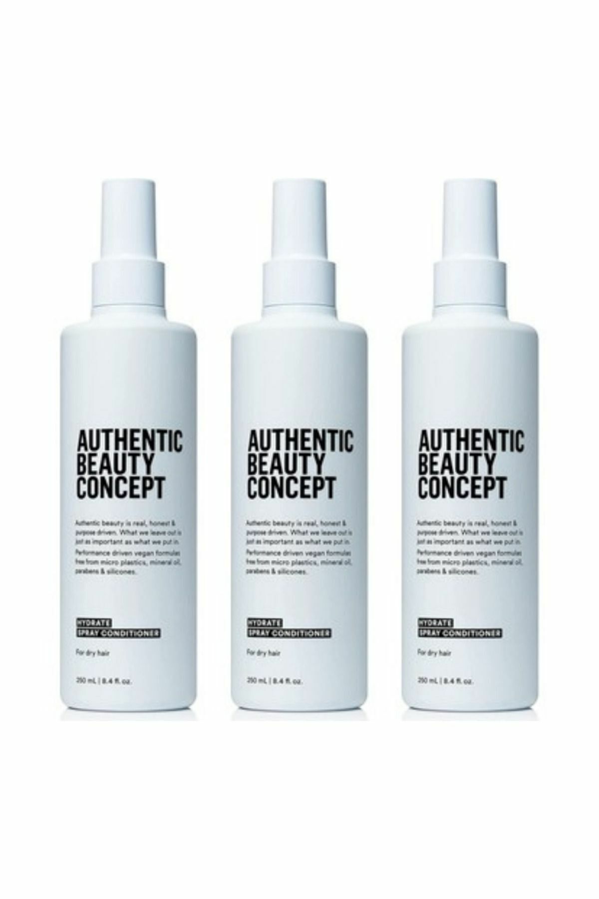 Ekonomik 3 Adet Hydrate Sprey Saç Kremi 250 ML