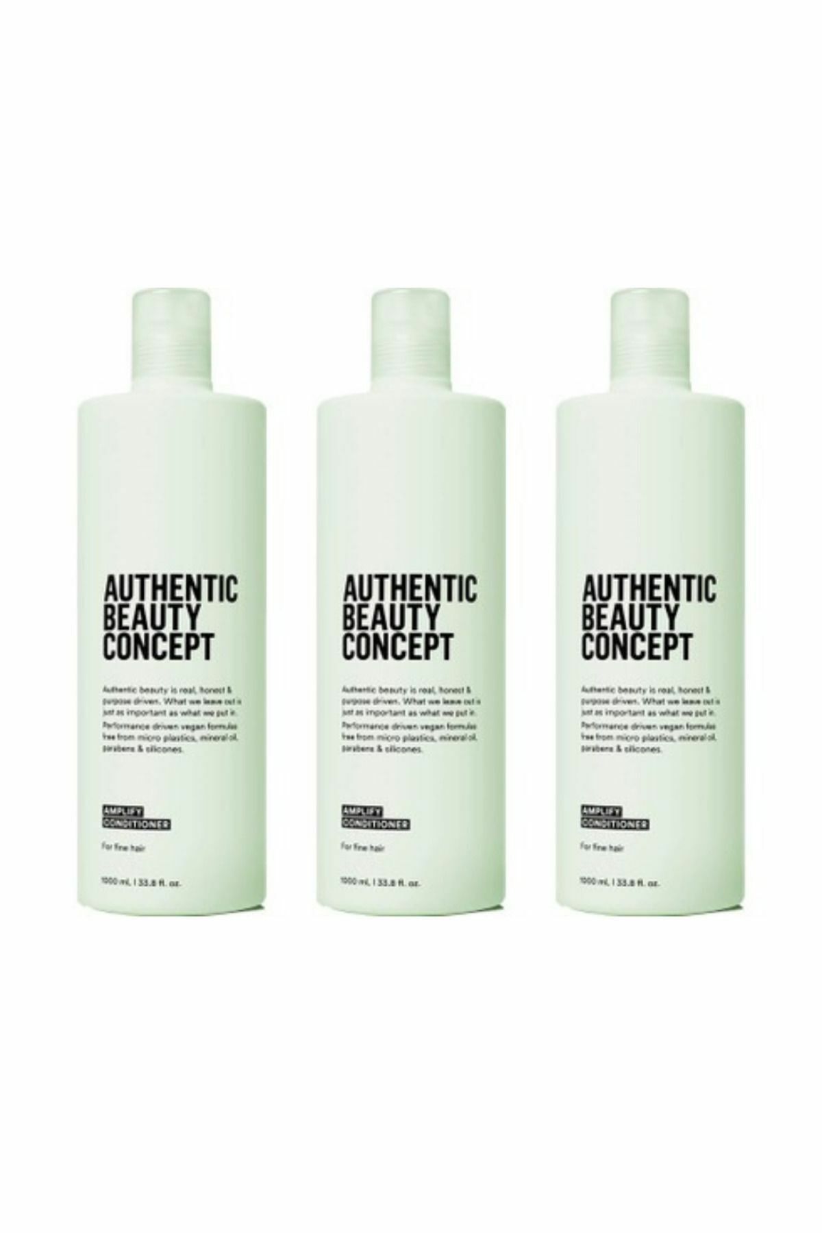 Ekonomik 3 Adet Amplify Saç Kremi 1000 ML-Pompa Hediyeli