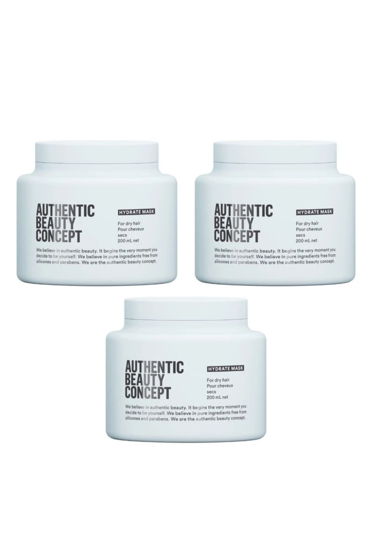 Ekonomik 3 ADET Hydrate Maske 200 ML %100 Orijinal