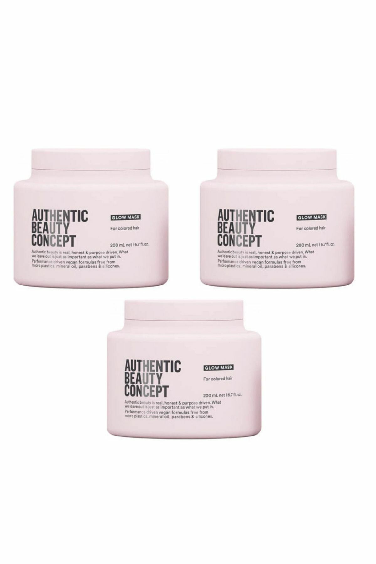 Ekonomik 3 ADET Glow Maske 200 ML %100 Orijinal