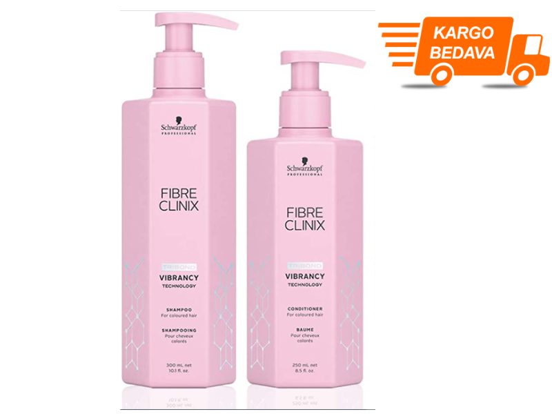 Fibre Clinix Vibrancy Parlaklık Artırıcı Saç Bakım Seti 1 - Ücretsiz Kargo - %100 Orijinal