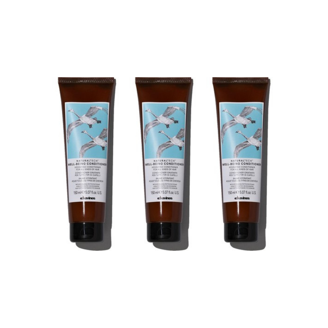 Ekonomik Üçlü Davines Well Being Hasas Baş Derisi için Nemlendirici Krem 150ml - %100 Orijinal %100 Doğal