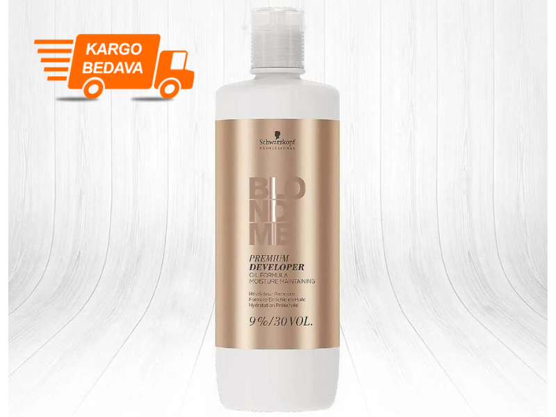 Schwarzkopf Blondme Premium Care Developer %9 30 Volum Oksidan 1000ml- Ücretsiz Kargo