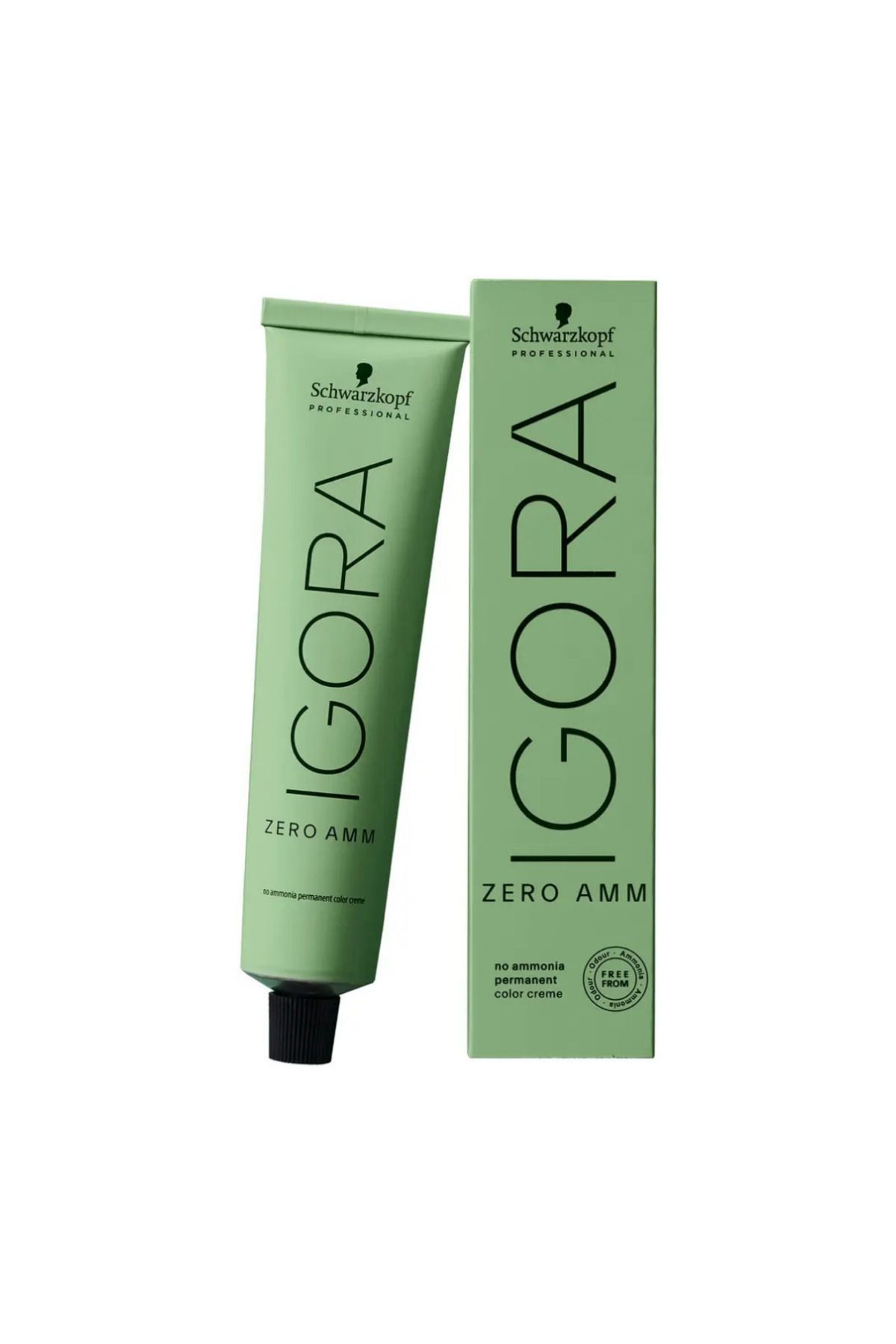 3 Adet Schwarzkopf Igora Zero Amm 7-55 Saç Boyası Amonyaksız %100 Beyaz Kapama