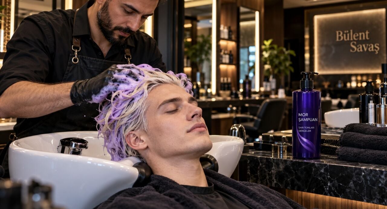 Mor Şampuan Nasıl Kullanılır? Sarı ve Gri Saçlarda Doğru Uygulama Rehberi