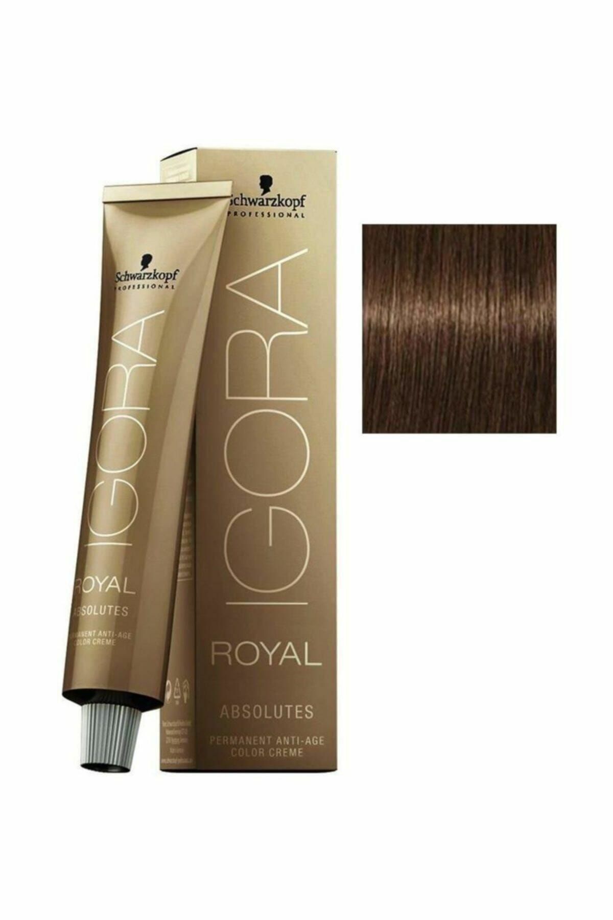 Igora Royal Absolutes 8-60 Açık Kumral Çikolata Doğal Saç Boyası