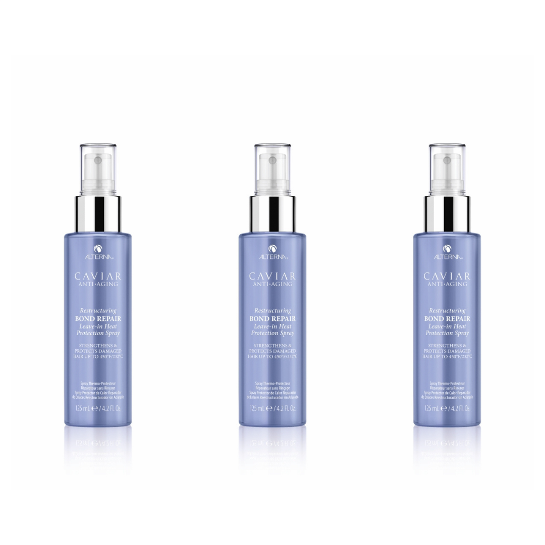 Ekonomik Üçlü Alterna Caviar Restructuring Bond Repair Leave-in Heat Protection Spray Isıdan Koruma Spreyi 125 ml
