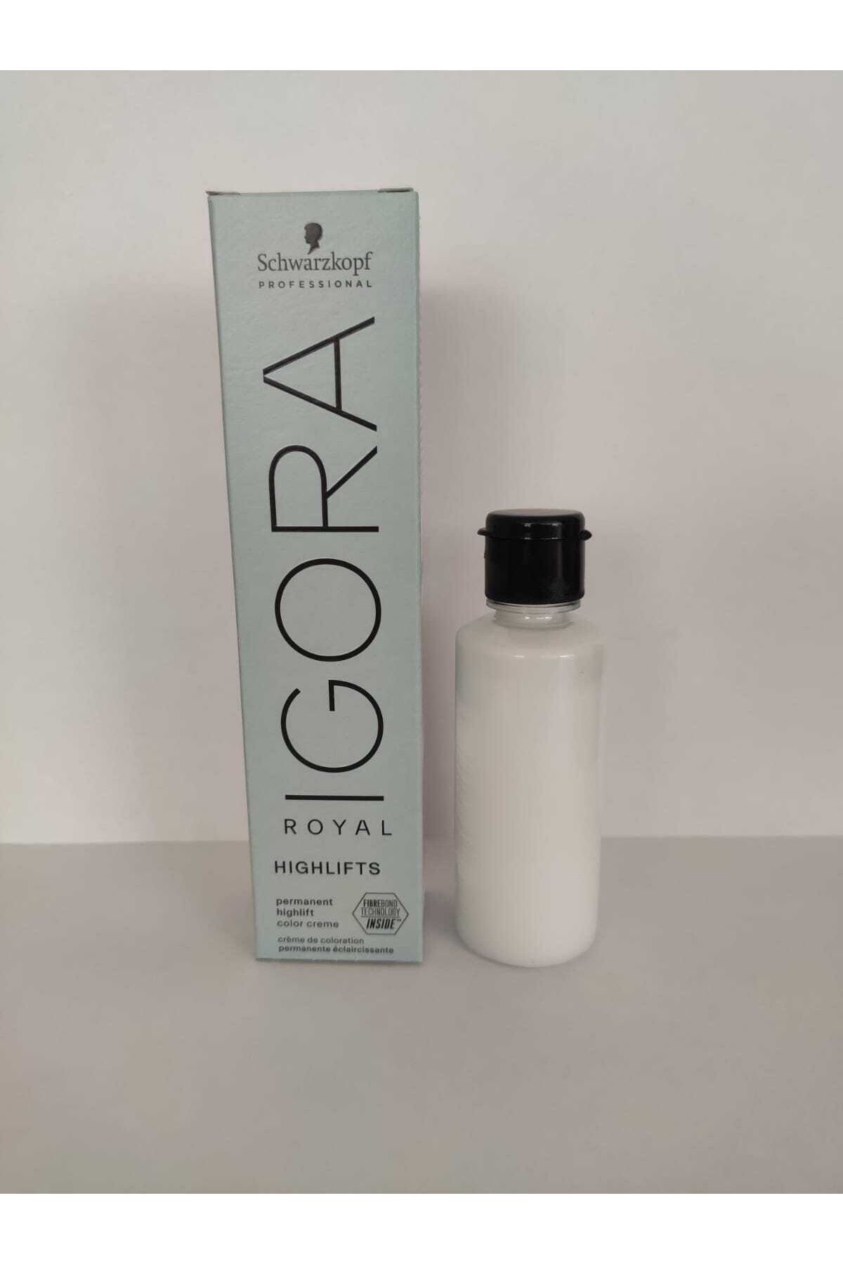 Igora Royal Highlifts 12-19 Özel Açıcı-Sandre Viyole Saç Boyası + Oksidan (Emülsiyon)
