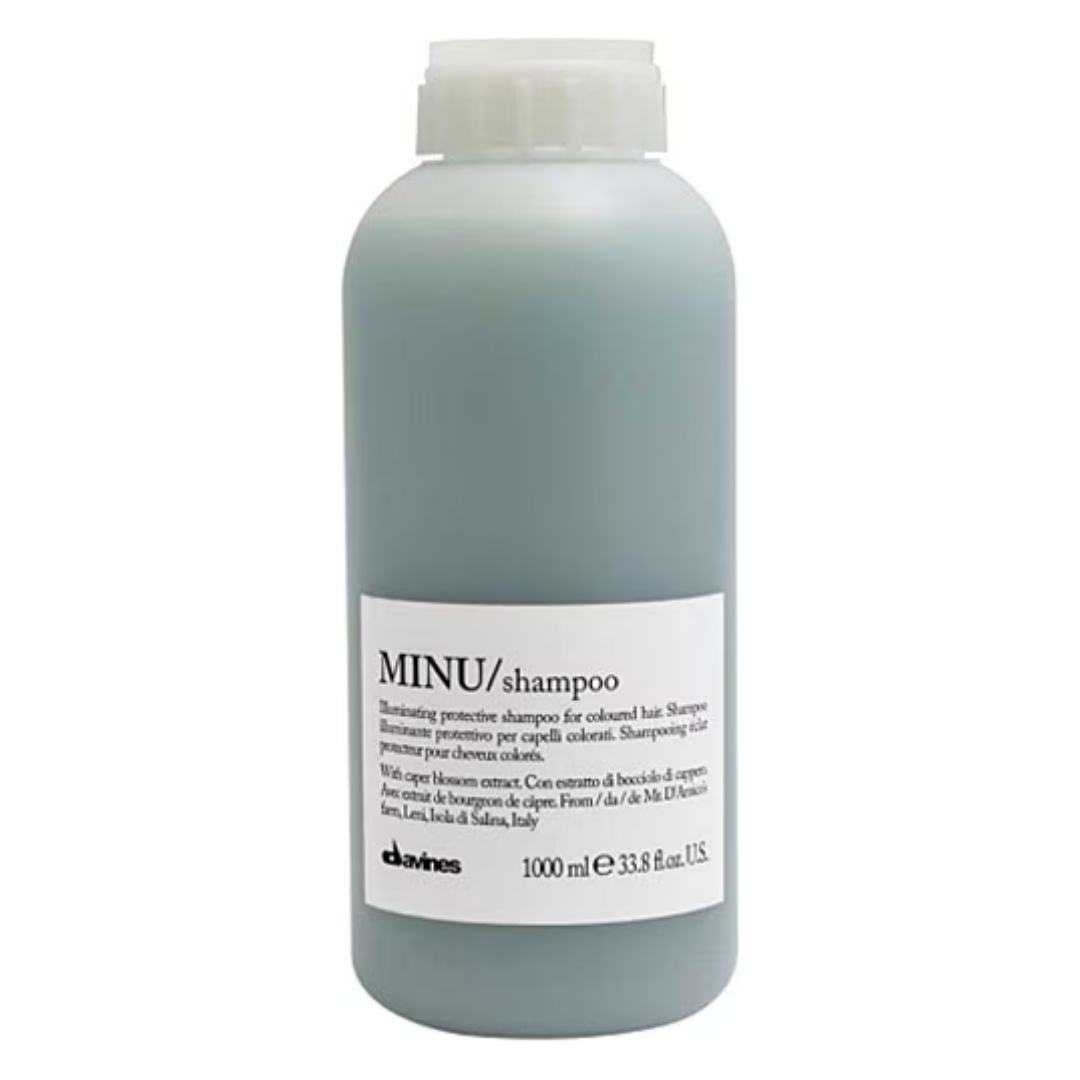 Davines Minu Boyalı Saçlar için Bakım Şampuanı 1000ml - Pompa Hediyeli - %100 Orijinal