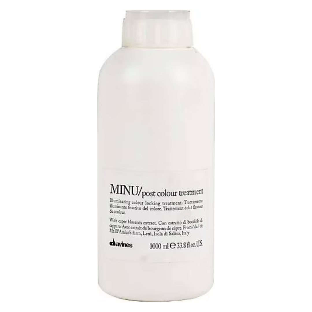 Davines Minu Post Color Boya Sonrası Sabitleyici Şampuan 1000ml - Pompa Hediyeli - %100 Orijinal