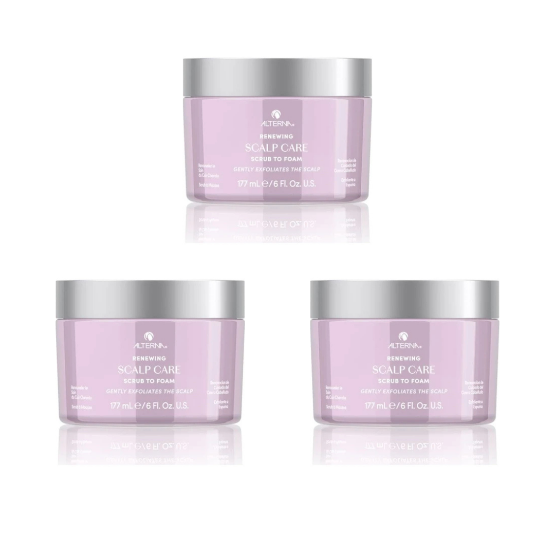Ekonomik Üçlü Alterna Caviar Renewing Scalp Care Scrub To Foam