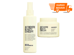 Authentic Beauty Concept REPLENISH Yıpranmış Saçlar İçin Bakım Seti 3 - Ücretsiz Kargo - %100 Orijinal- %100 Saf- Alerjik Tüketicilere Özel Üretim