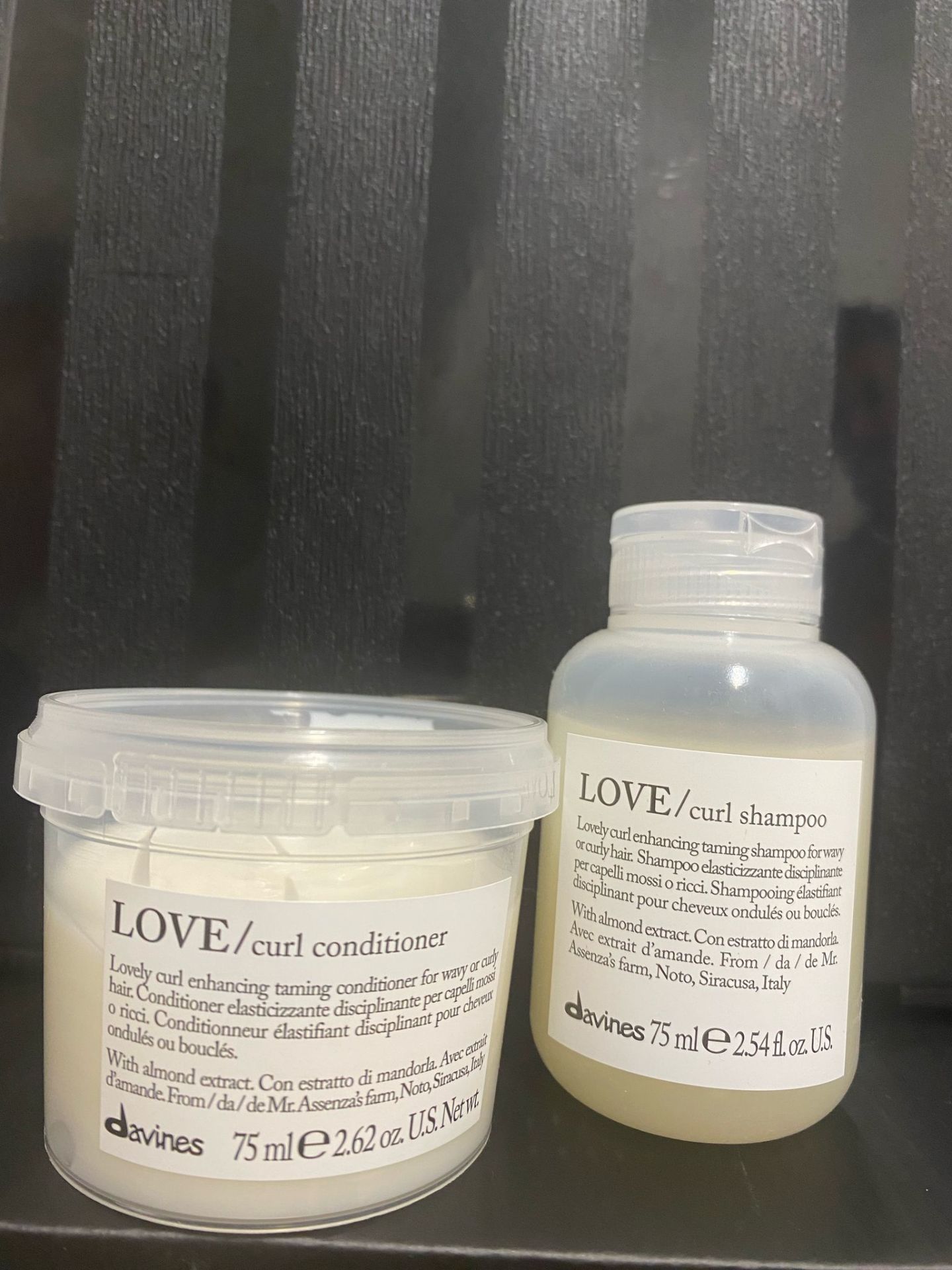 Ekonomik 2'li DAVİNES Seyahat Boy Love Curl Seti