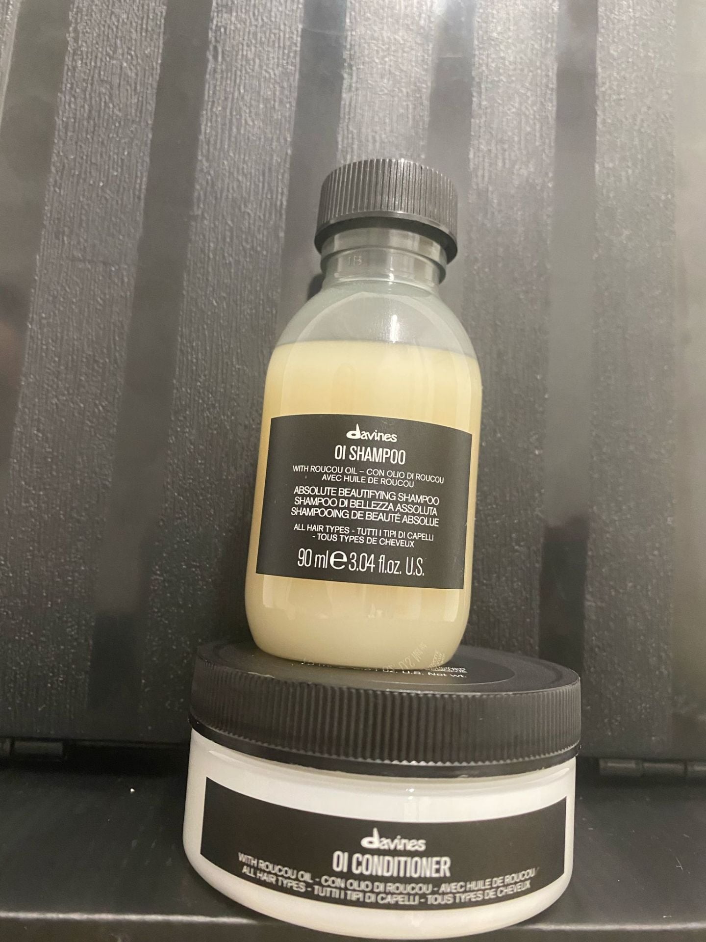 Ekonomik 2'li DAVİNES Seyahat Boy OI Şampuan Krem Seti