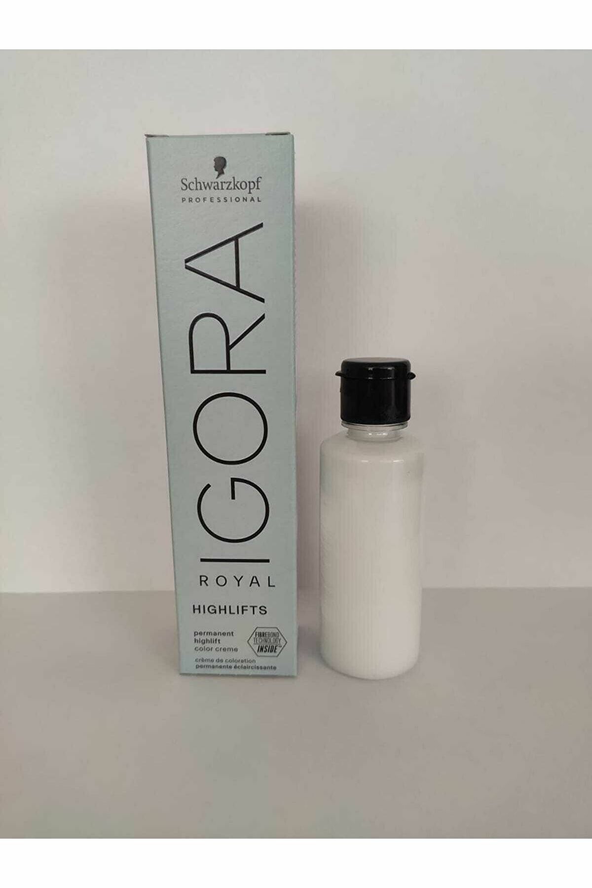 Igora Royal Highlifts 10-0 Ultra Sarı Saç Boyası + Oksidan (Emülsiyon)