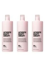 Ekonomik 3 Adet Glow Şampuan 1000 ML-Pompa Hediyeli