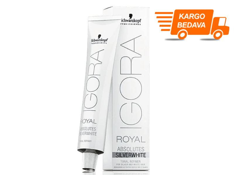 3 ADET Igora Royal Absolutes Silverwhite Grey Lilac Saç Boyası