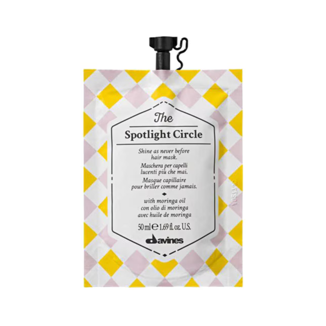 Davines The Spotlight Circle Mat Saçlar için Parlaklık Kazandıran Bakım Maskesi 50ml *6- %100 Orijinal