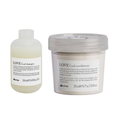 Davines Love Curl Bukle Belirginleştirici ve Bakım Seti 4 - %100 Orijinal