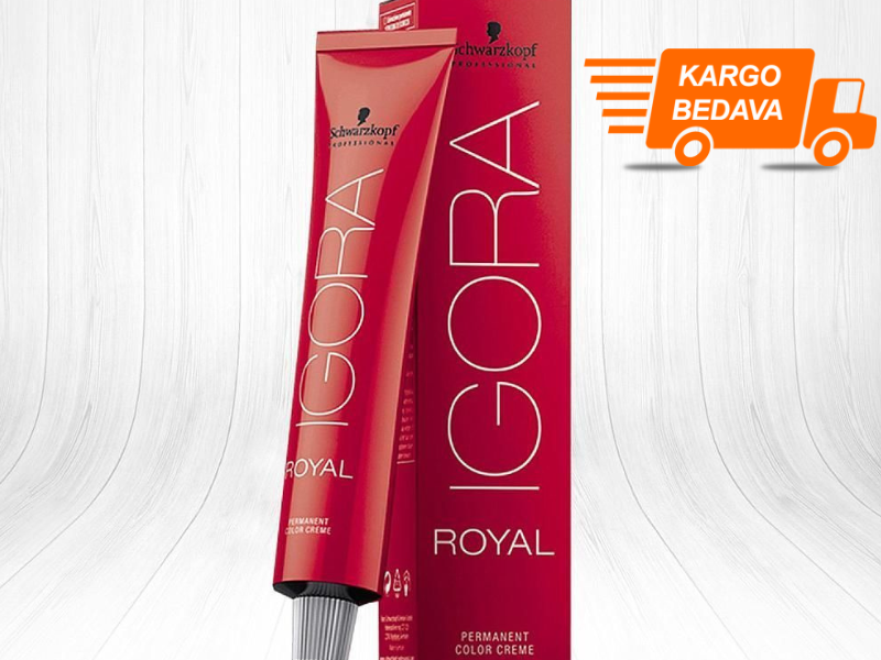 9 ADET Igora Royal Nude Tones 6-46 Koyu Kumral-bej Çikolata Saç Boyası
