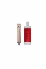 9 ADET Igora Royal Nude Tones 6-46 Koyu Kumral-bej Çikolata Saç Boyası + 1L Oksidan