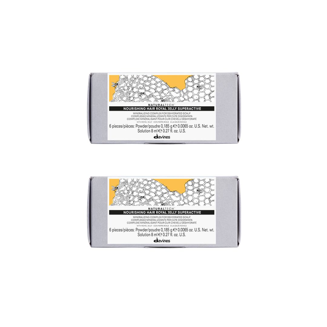 Ekonomik İkili Davines Nourishing Yıpranmış Kuru Saç Serumu 6x8ml - %100 Orijinal %100 Doğal