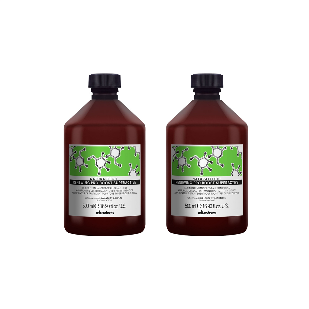 Ekonomik İkili Davines Renewing Pro Boost Bakım Güçlendirici Sıvı 500ml - %100 Orijinal %100 Doğal