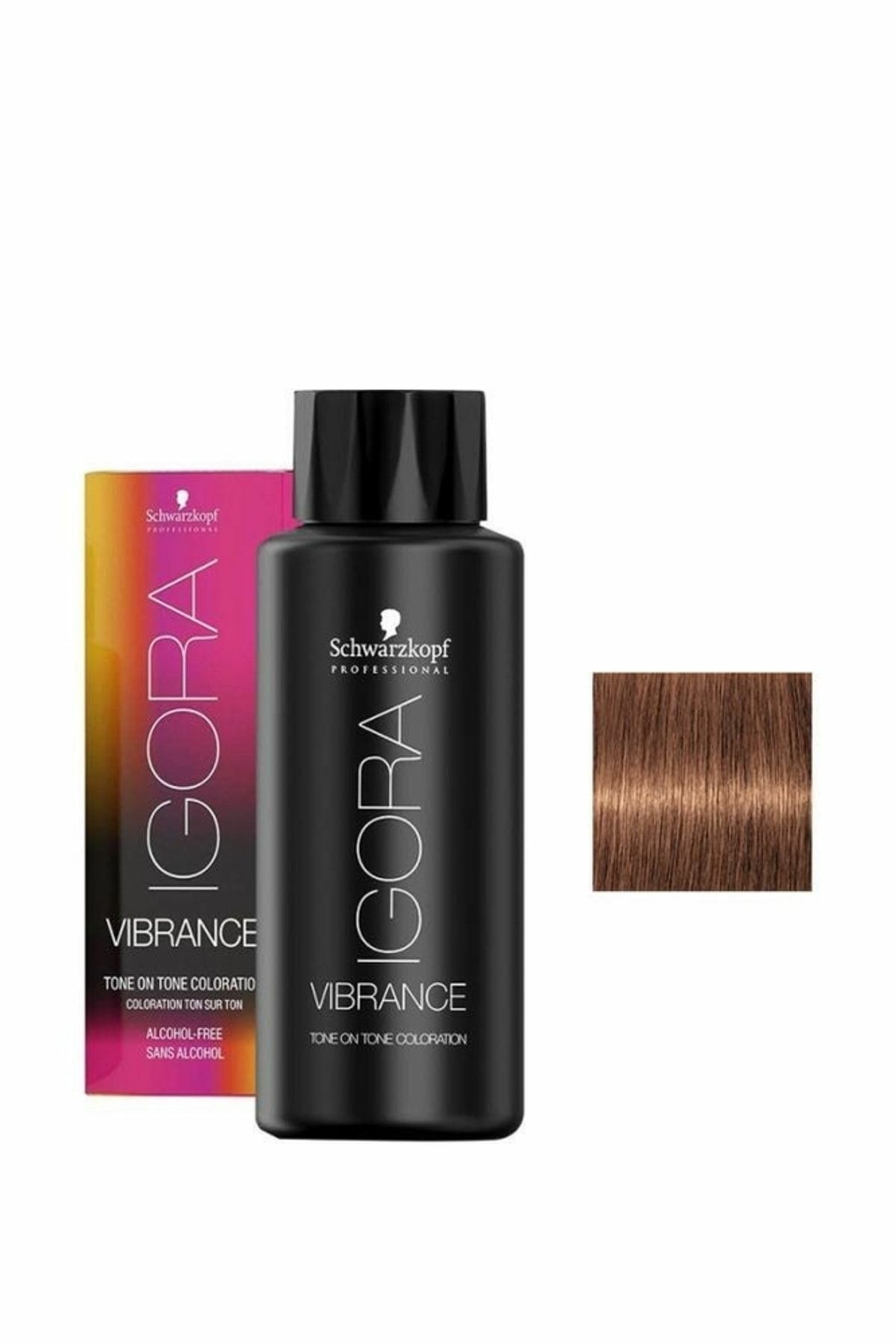 4 Adet Vibrance 7-57 Kumral Altın Bakır Saç Boyası (orijinal)