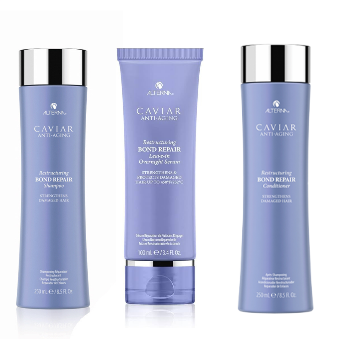 Alterna Caviar Bond Repair Avantajlı 3'lü Saç Bakım Seti 2- %100 Orijinal