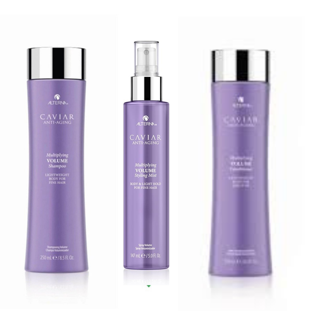 Alterna Caviar Multiplying Volume Avantajlı 3'lü Saç Bakım Seti 2- %100 Orijinal